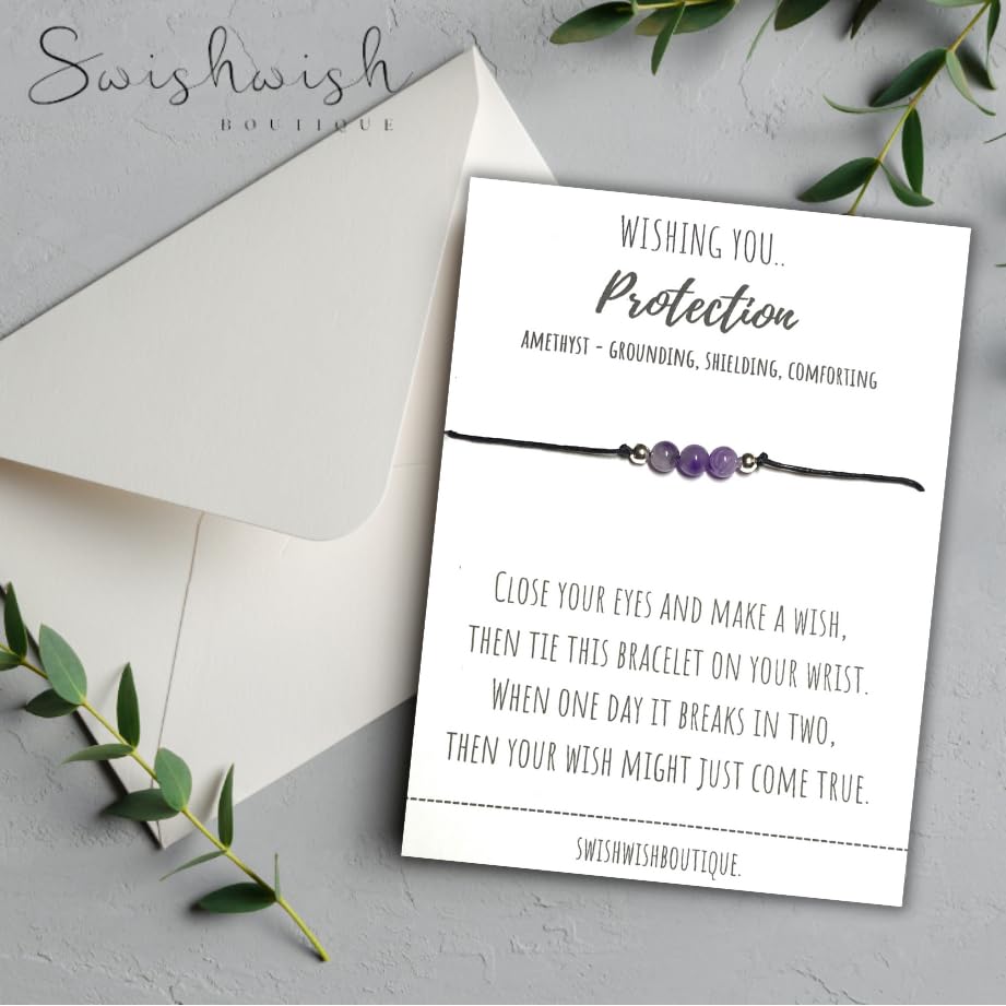 Protection Crystal Wish Bracelet Bracelet