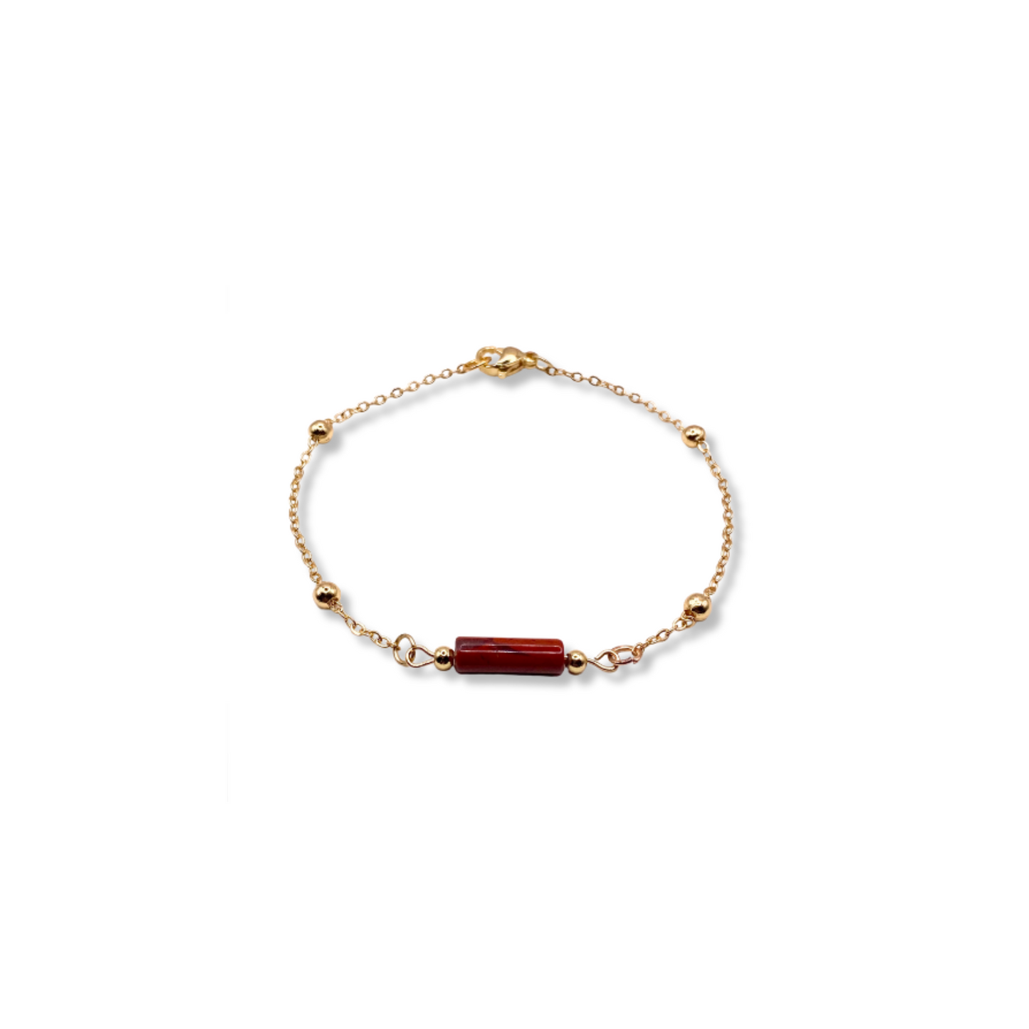 Gemstone Bar Bracelet