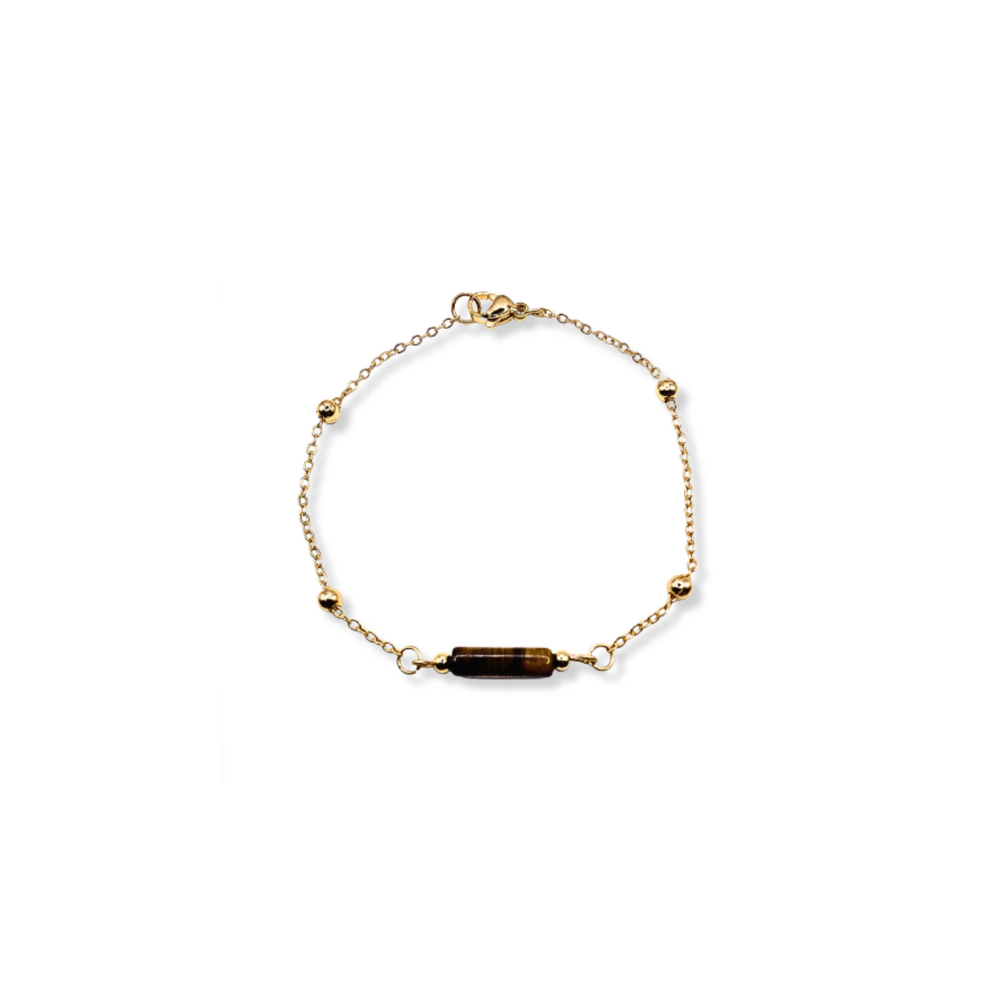 Gemstone Bar Bracelet