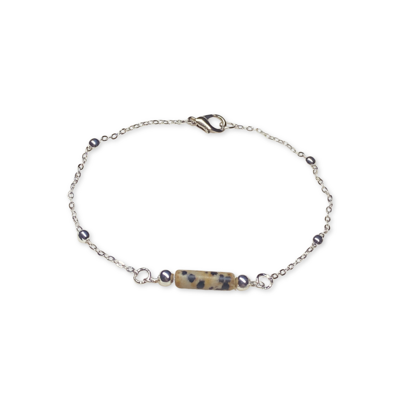 Gemstone Bar Bracelet