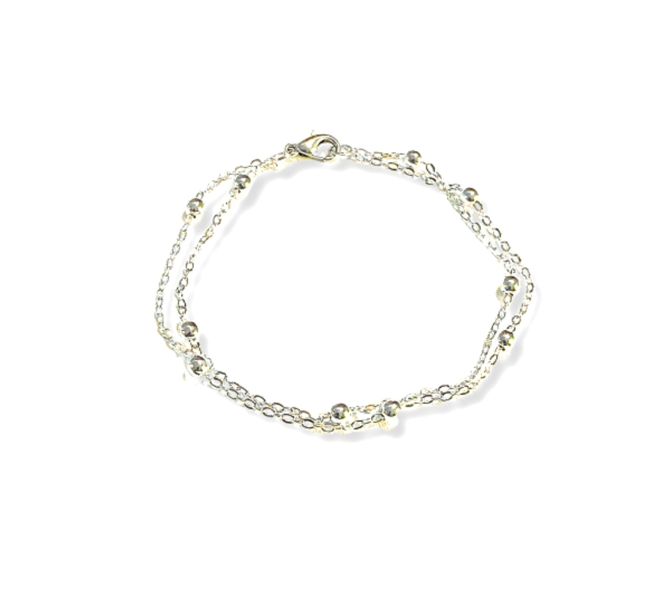 Minimalist Satellite Chain Bracelet in Silver or Gold