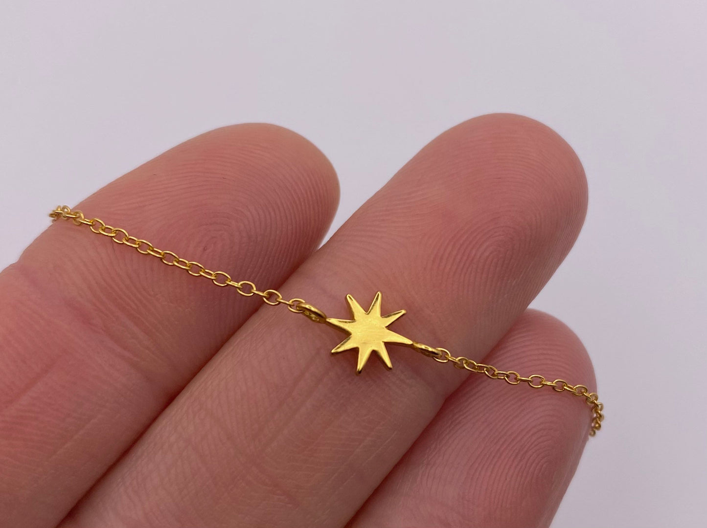Sterling Silver Star Bracelet