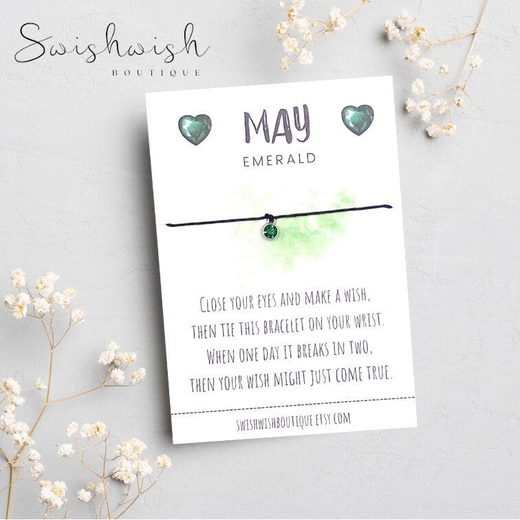 May Birthday Wish bracelet
