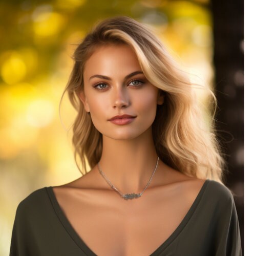 Labradorite Gem Chip Necklace