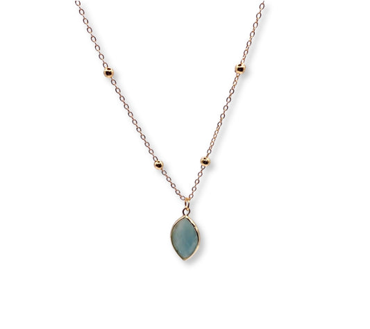 Amazonite Pendant Necklace