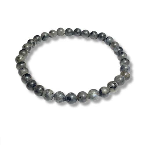 Natural Labradorite Beaded Bracelet for Men