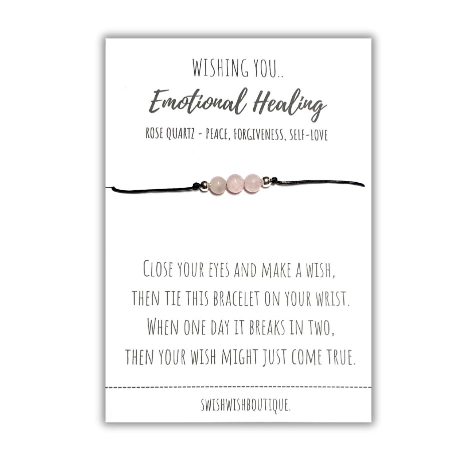 Emotional Healing Crystal Bracelet