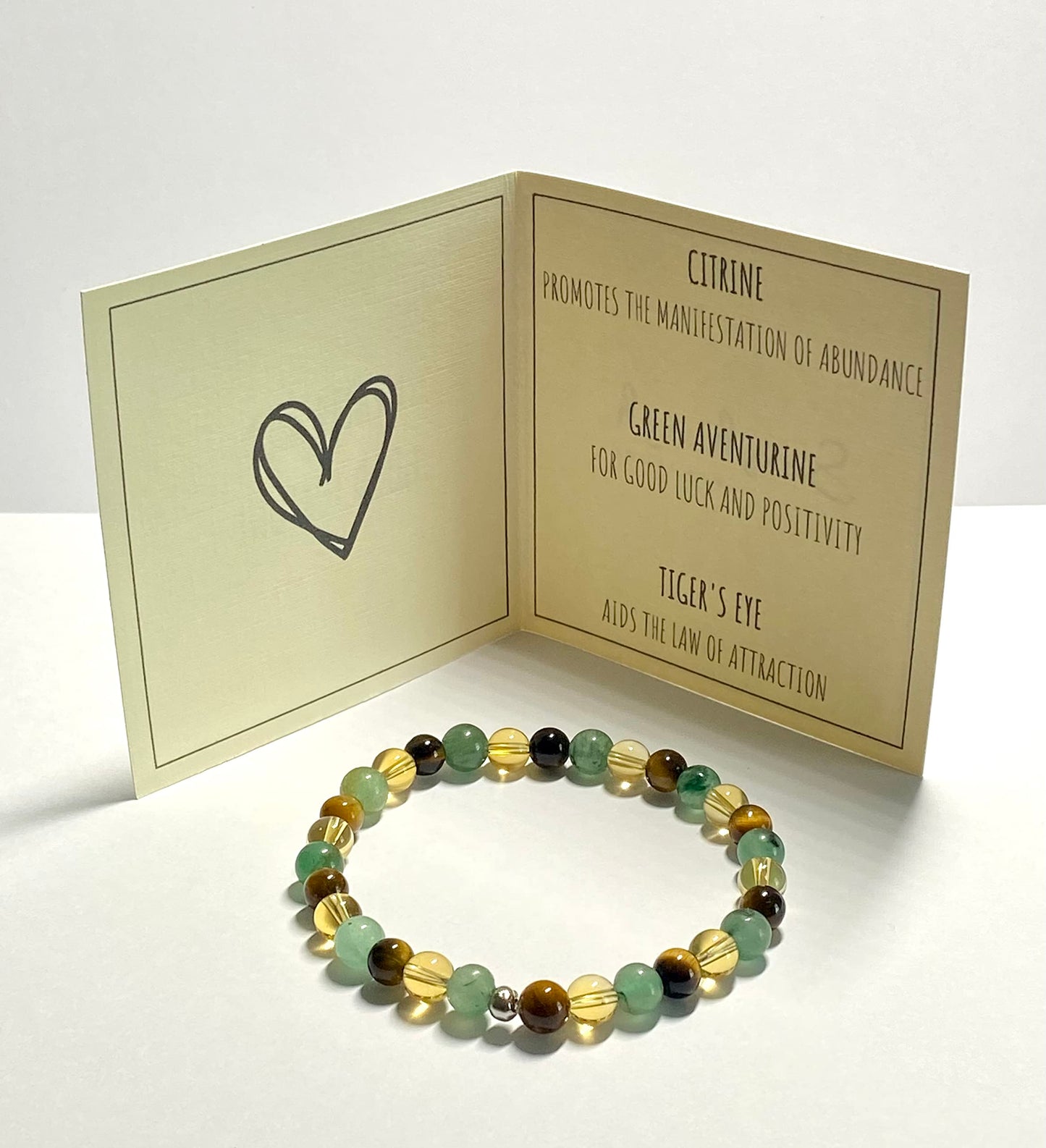 Wealth and Good Fortune Crystal Bracelet