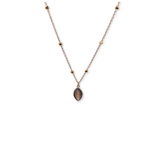 Botswana Agate Pendant Necklace