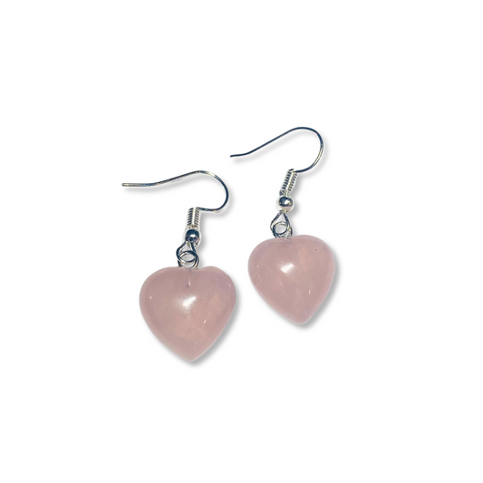 Crystal Heart Earrings