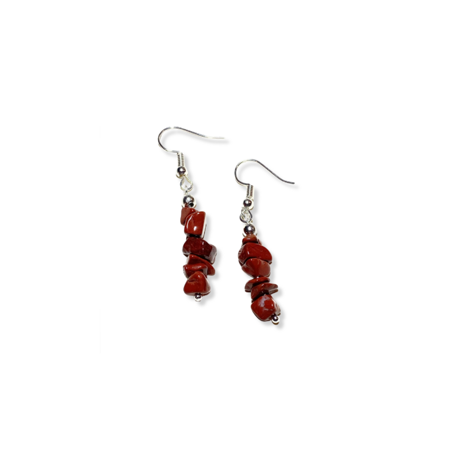 Gem Chip Dangle Earrings