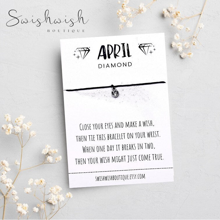 April Birthday Wish bracelet