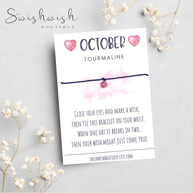 October Birthday Wish bracelet