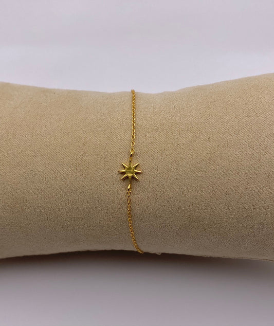 Sterling Silver Star Bracelet