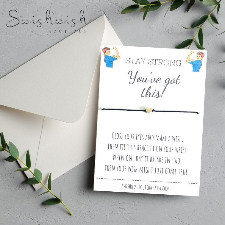 Stay Strong Wish Bracelet
