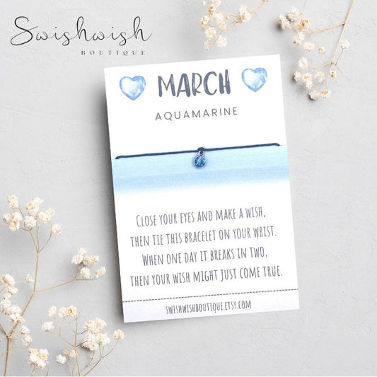 March Birthday Wish bracelet