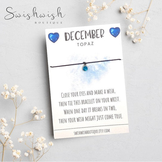 December Birthday Wish bracelet