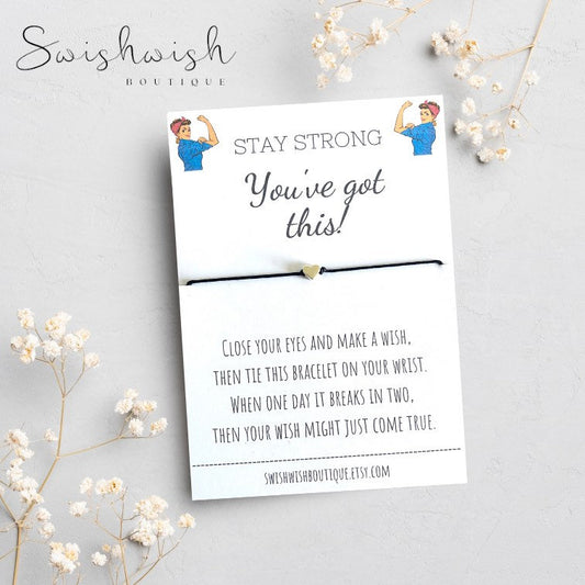 Stay Strong Wish Bracelet